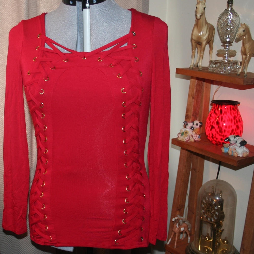 Venus Red blouse
